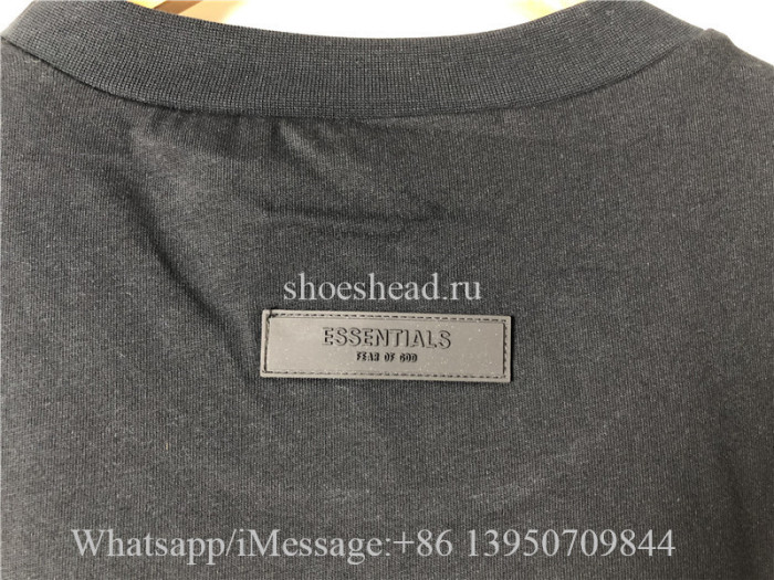 Fear Of God Essential Black Tee Shirt
