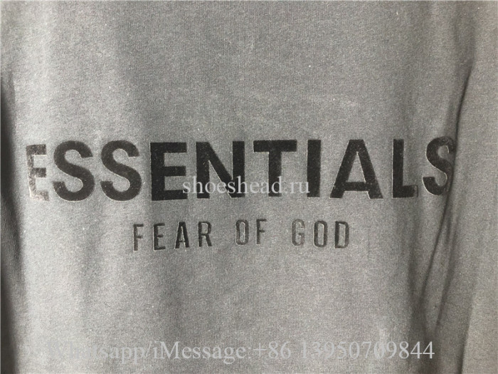 Fear Of God Essential Black Tee Shirt