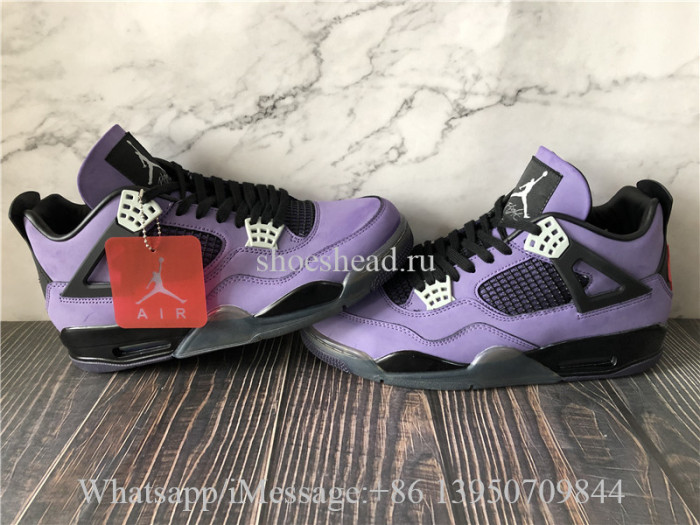 Air Jordan 4 Retro Travis Scott Purple