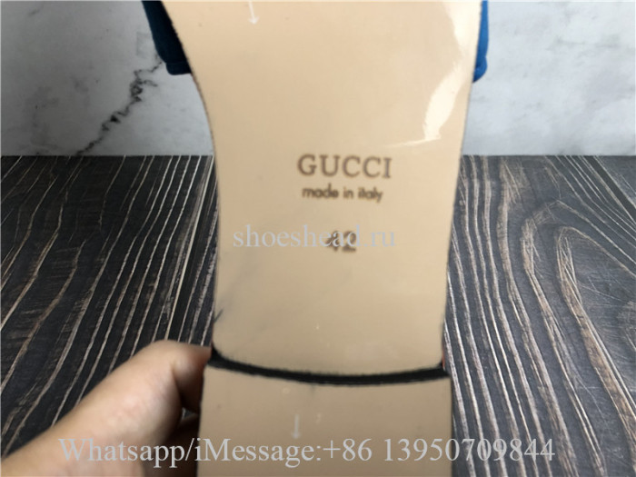 Gucci Women's Interlocking G Cut-out Slide Sandal