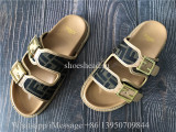 Fendi FF Jacquard Dual Buckle Slide Sandals