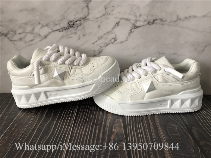 Valentino Garavani One Stud XL Trainer In Nappa Leather
