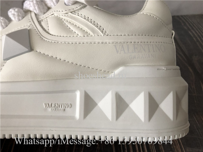 Valentino Garavani One Stud XL Trainer In Nappa Leather
