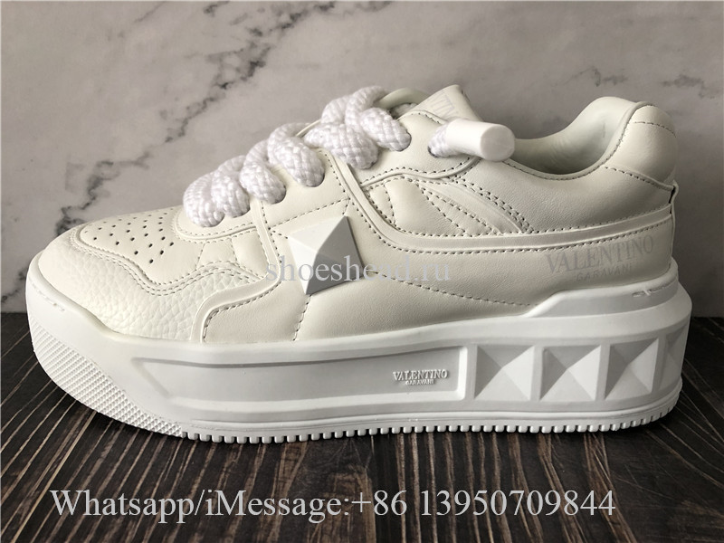 Valentino Garavani One Stud XL Trainer In Nappa Leather