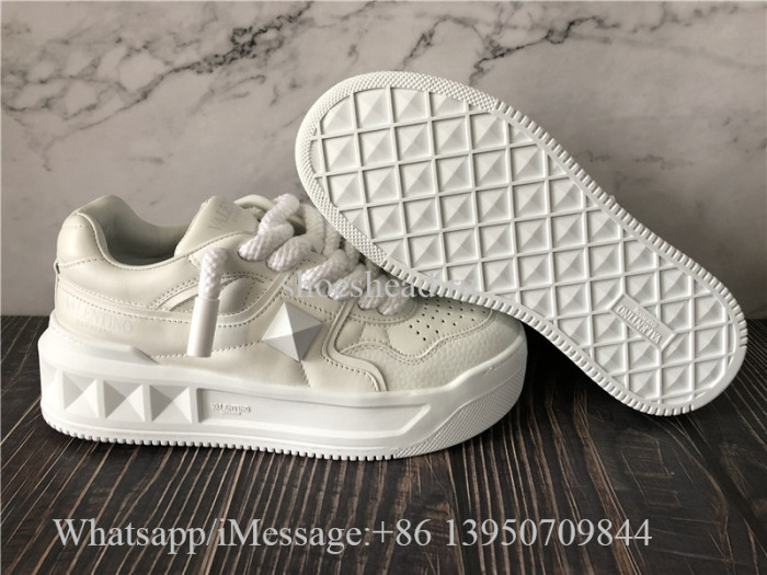Valentino Garavani One Stud XL Trainer In Nappa Leather