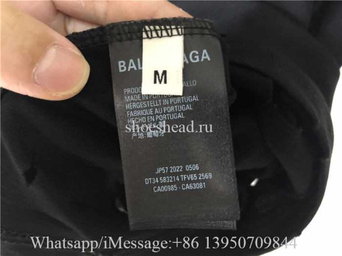 Balenciaga Tee Shirt Black