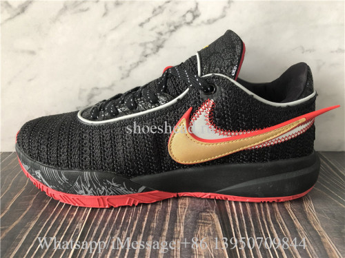 Nike Lebron 20 XX EP Bred Black University Red Gold