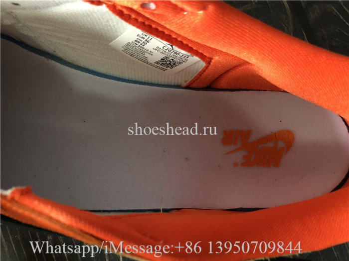 Air Jordan 1 Retro Low Off White Orange