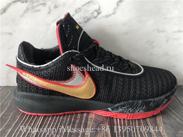 Nike Lebron 20 XX EP Bred Black University Red Gold