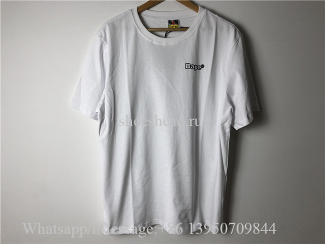 A Bathing Ape Bape White Tee