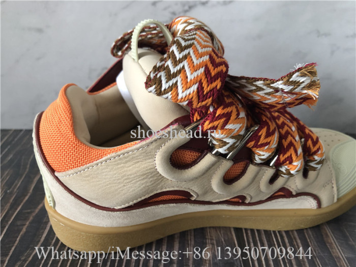Super Quality Lanvin Curb Sneaker Beige