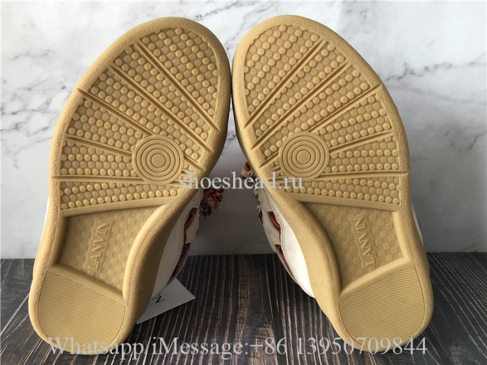 Super Quality Lanvin Curb Sneaker Beige