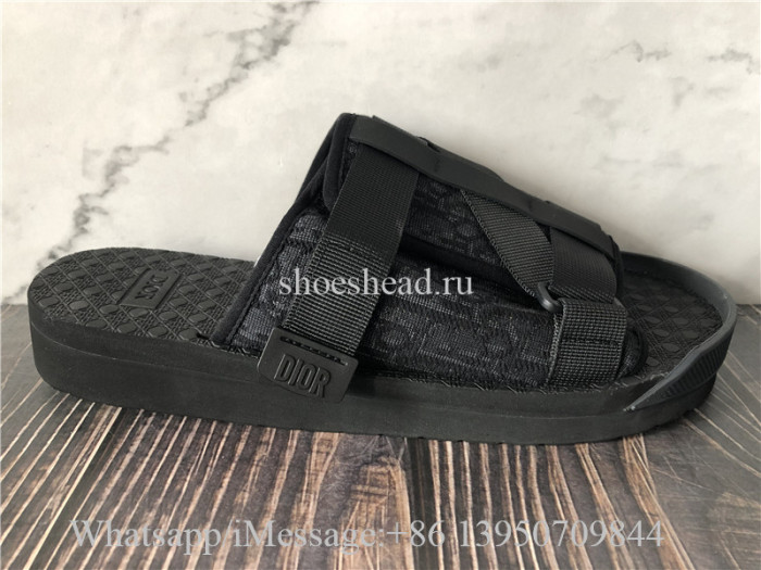 Dior Alpha Sandal Black Dior Oblique Jacquard