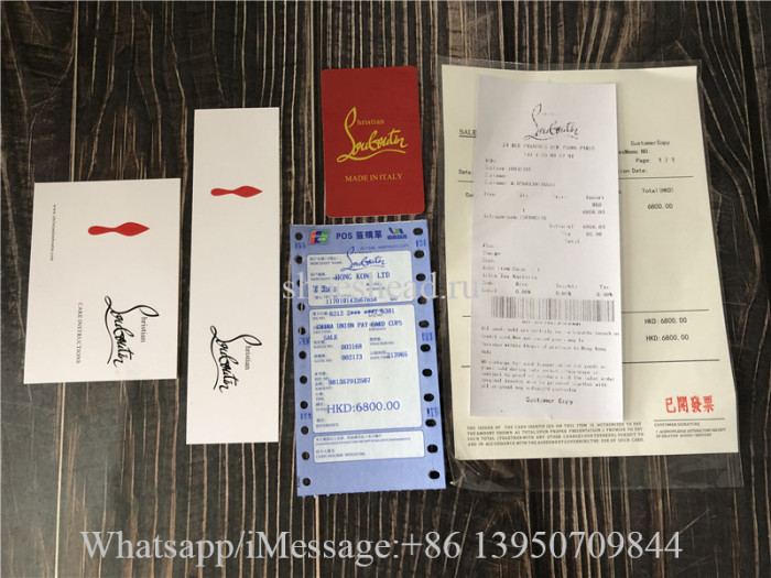 Christian Louboutin Rosalie 100mm Sandals Leather And PVC Black