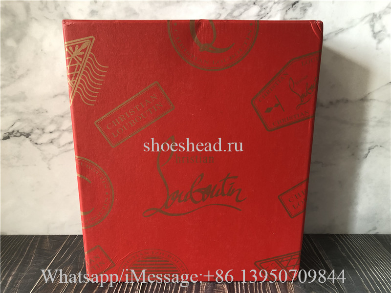 Christian Louboutin Rosalie 100mm Sandals Leather And PVC Black