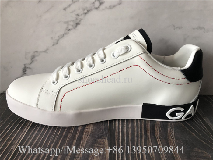 Dolce & Gabbana Portofino Sneaker White Black