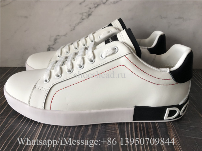 Dolce & Gabbana Portofino Sneaker White Black