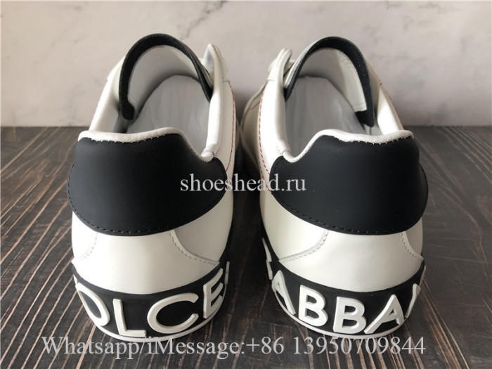Dolce & Gabbana Portofino Sneaker White Black