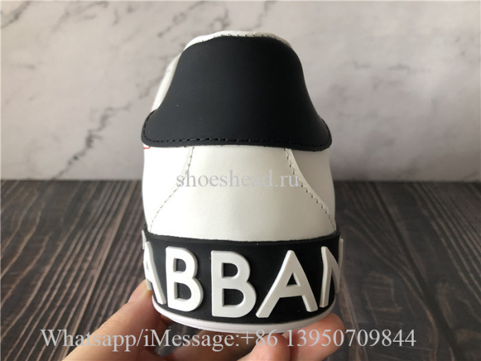 Dolce & Gabbana Portofino Sneaker White Black