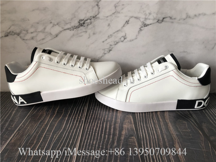 Dolce & Gabbana Portofino Sneaker White Black