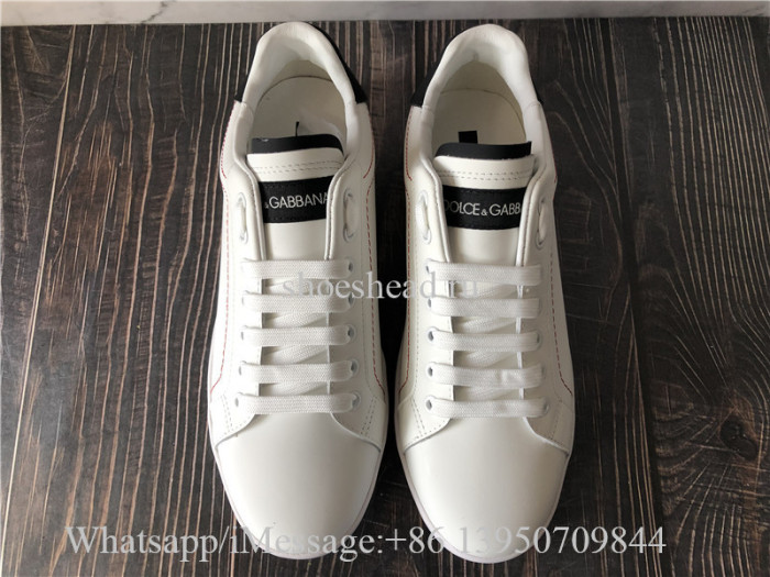 Dolce & Gabbana Portofino Sneaker White Black