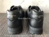 Louis Vuitton Run Away Sneaker Monogram Embossed Leather Black