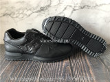 Louis Vuitton Run Away Sneaker Monogram Embossed Leather Black