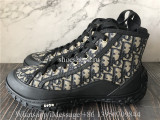 Dior Essentials Diorizon Ankle Boot Beige Black Dior Oblique Jacquard and Black Rubber