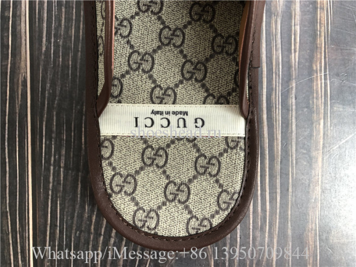 Gucci GG Supreme Slide Sandals