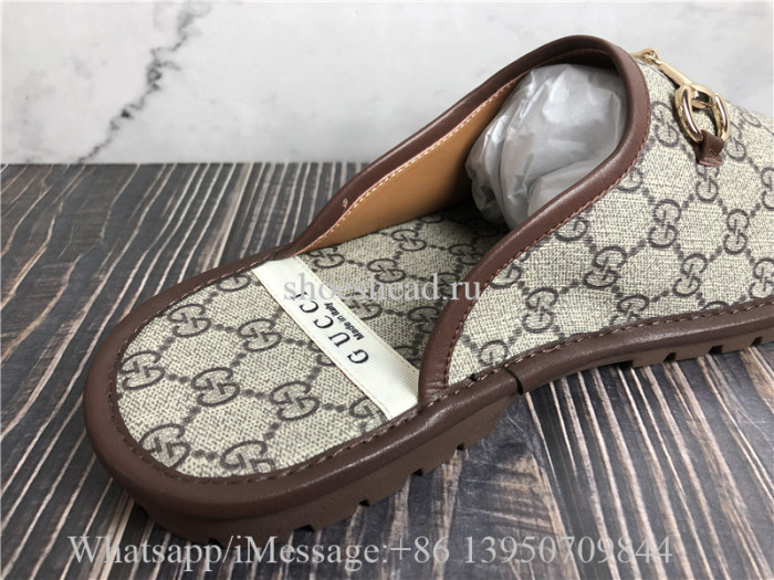 Gucci GG Supreme Slide Sandals