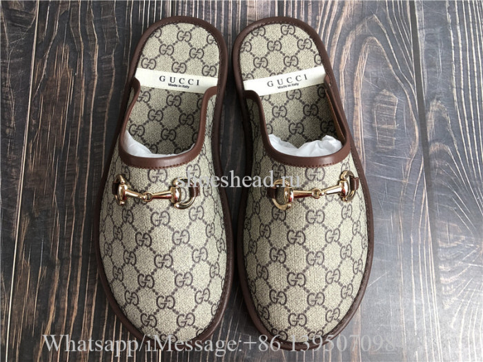 Gucci GG Supreme Slide Sandals