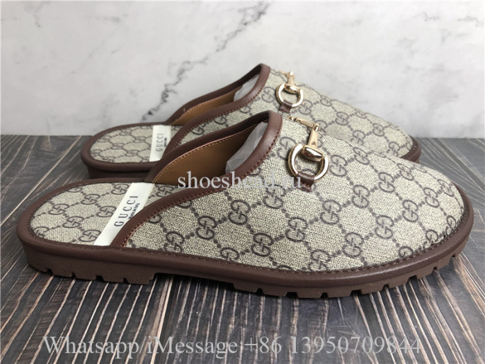 Gucci GG Supreme Slide Sandals