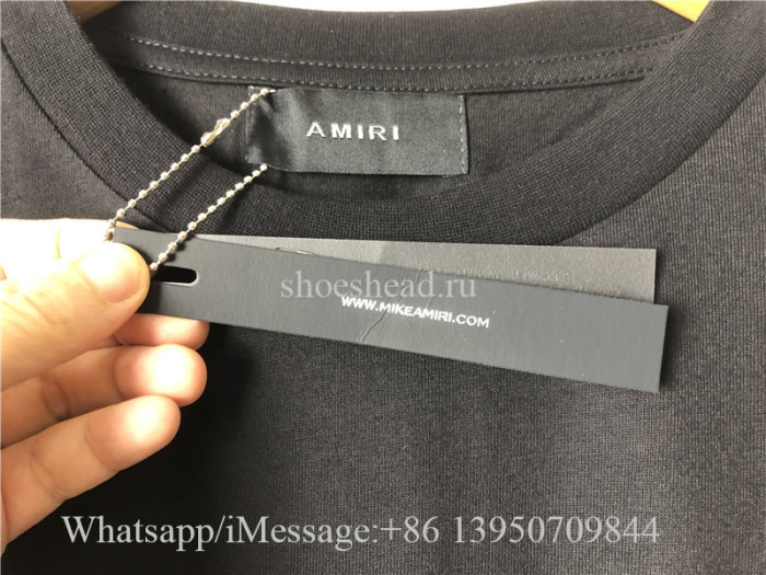 Amiri Black Tee-Shirt