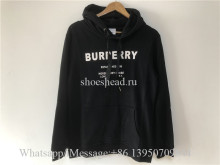 Burberry Black Hoodies