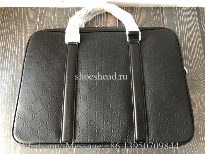 Original Gucci Supreme Black Briefcase Bag