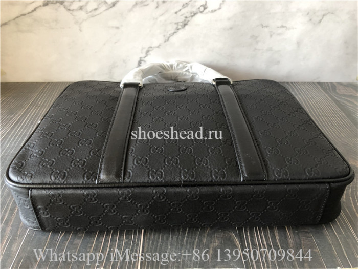 Original Gucci Supreme Black Briefcase Bag