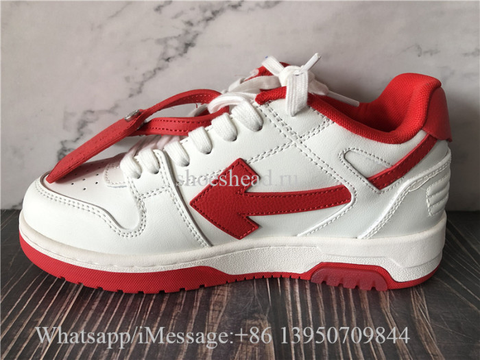 Off White Out Of Office Low White Red