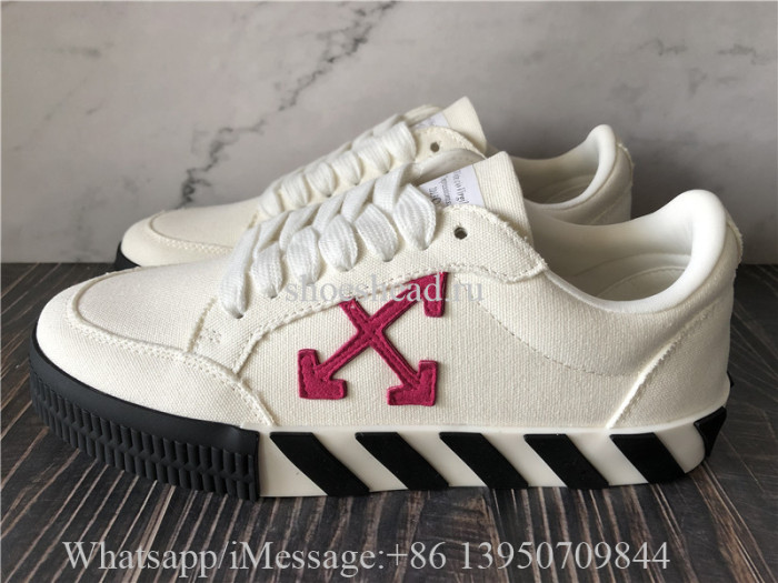 Off-White White Vulcanized Sneakers
