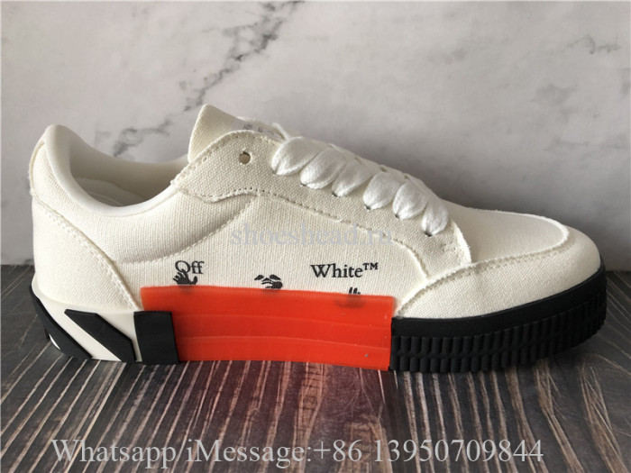 Off-White White Vulcanized Sneakers