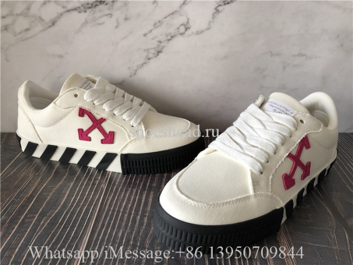 Off-White White Vulcanized Sneakers