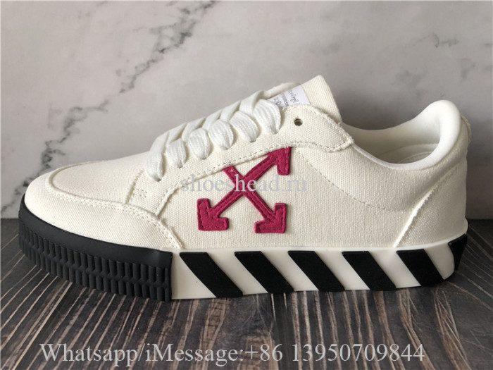 Off-White White Vulcanized Sneakers