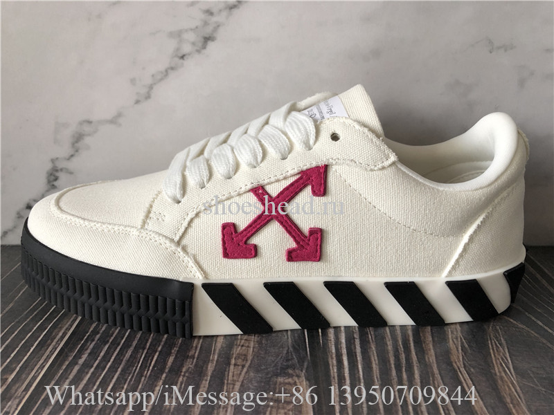 Off-White White Vulcanized Sneakers