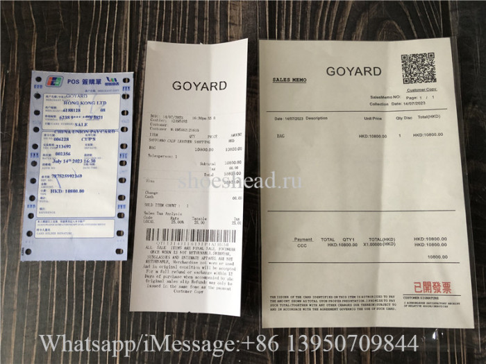 Original Goyard Goyardine Structure Mini Saigon Sky Blue Bag