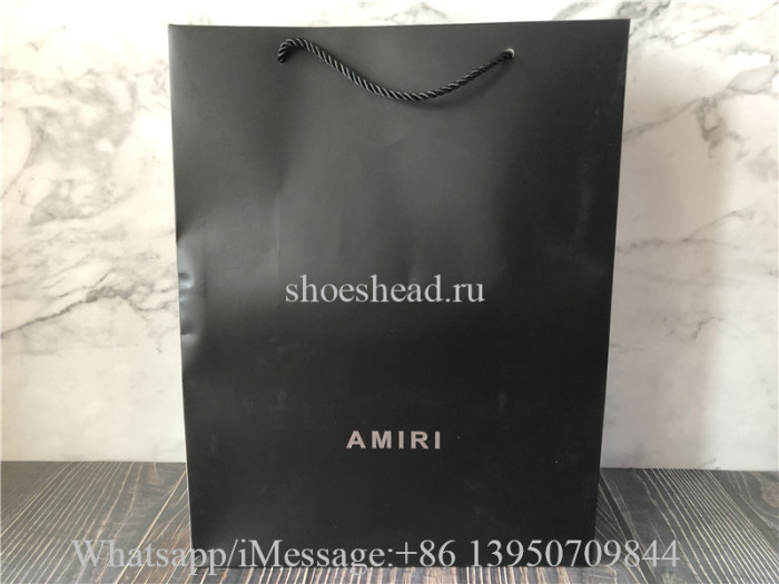 Amiri Stars Court Canvas Low-Top Sneakers