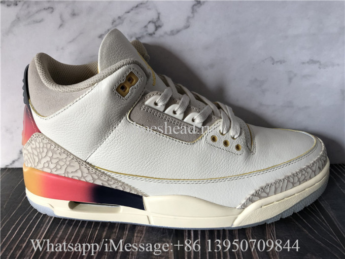 J Balvin x Air Jordan 3 Medellin Sunset