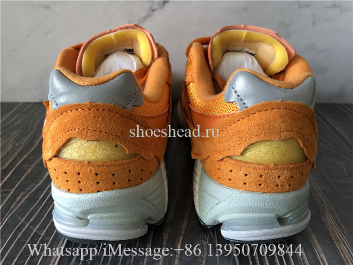 New Balance 2002R Protection Pack Vintage Facts Sneaker Orange