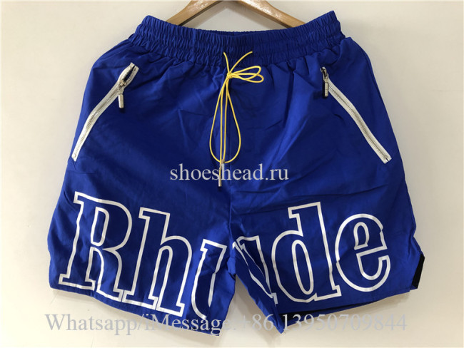Rhude RH Logo Shorts Blue