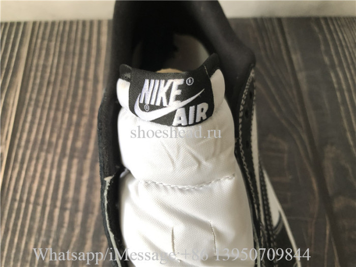 Louis Vuitton x Air Jordan 1 Low OG Black White