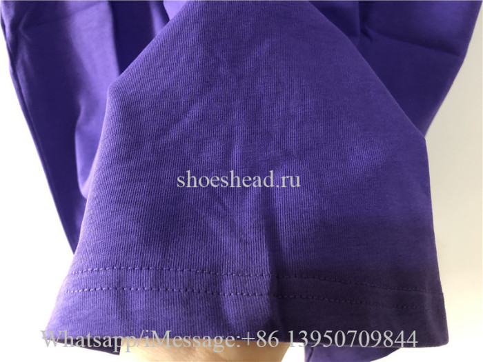 Balenciaga Purple Tee Shirt