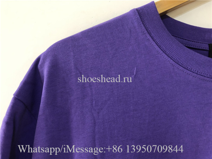 Balenciaga Purple Tee Shirt